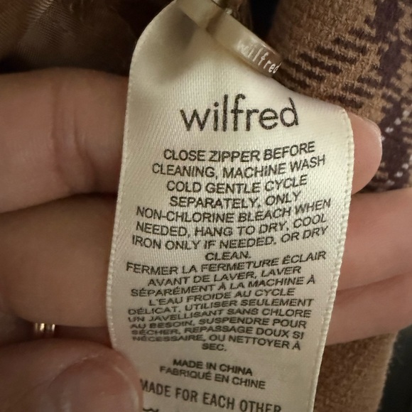 Wilfred Brown Plaid Chinos - Picture 5 of 7